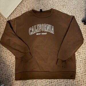 Shein California sweatshirt